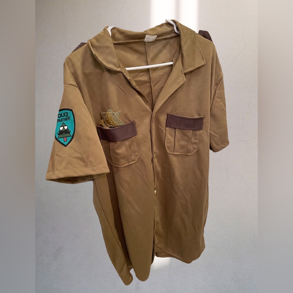 🎃Police Officer Costume Top
